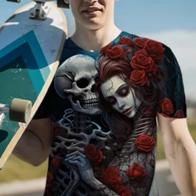 

Летняя быстросохнущая мужская футболка с рисунком животного питона и 3D принтом в стиле хип-хоп, альтернативная индивидуальность, свободный короткий рукав с круглым вырезом XXXL