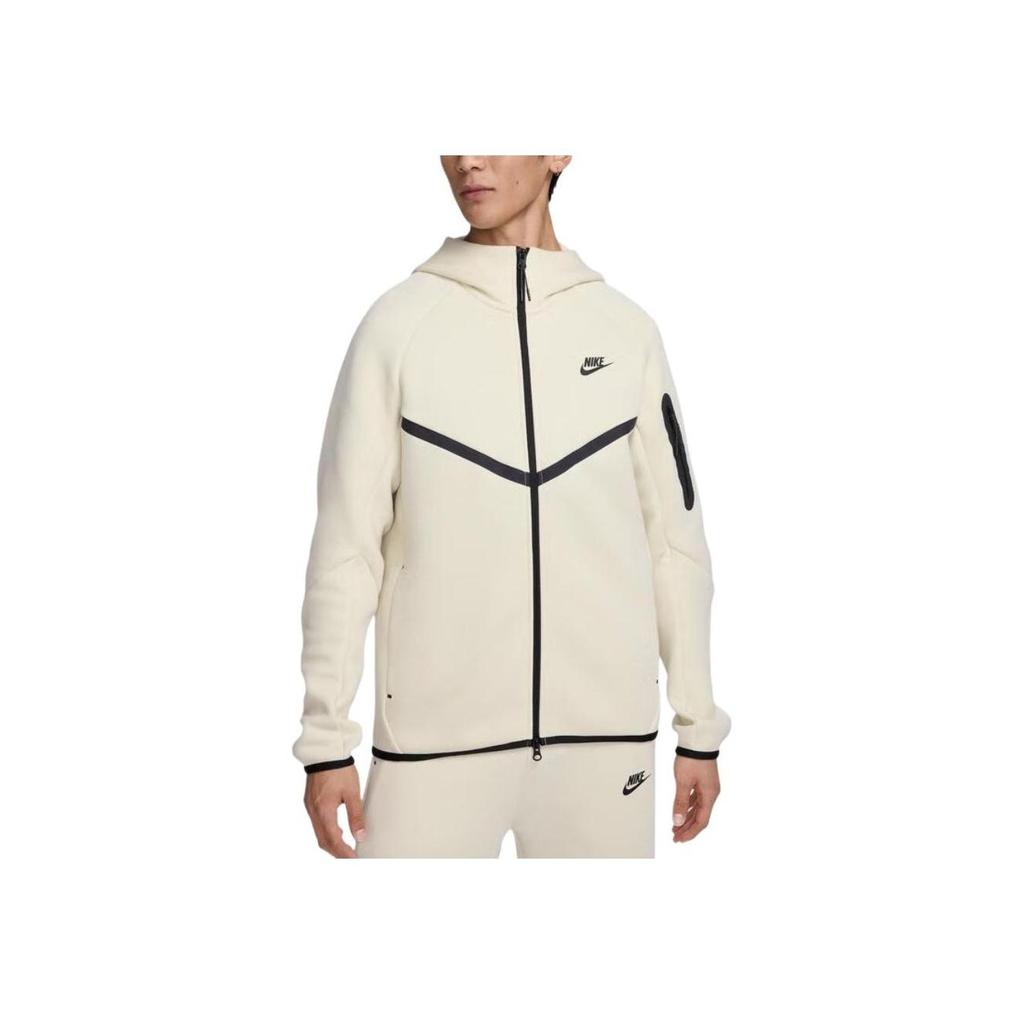 Nike Tech Windrunner Fashion Comfortable Versatile Long Sleeve Jacket Men Jacket Beige HV0950-234