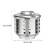 1Pcs Anti-Spray Cap Stovetop Espresso Stainless Steel Moka Pot Anti-Splash Valve Cover Coffee Maker Anti-Splash Guard