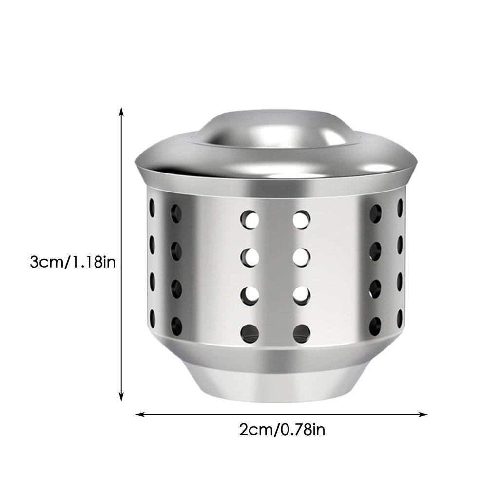1Pcs Anti-Spray Cap Stovetop Espresso Stainless Steel Moka Pot Anti-Splash Valve Cover Coffee Maker Anti-Splash Guard