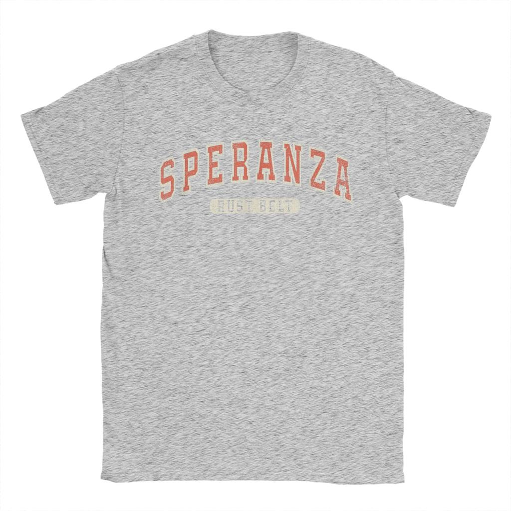 Raiders of Speranza Varsity Camping Nature Video Game TShirts for Unisex Casual Pure Tee Shirt O Neck Short Sleeve T Shirt Tops