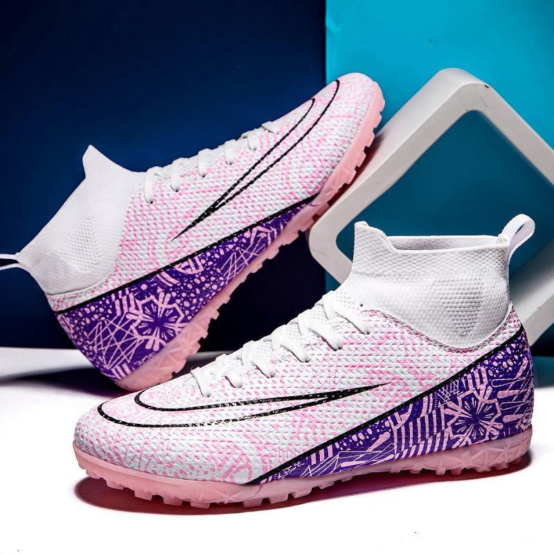 Xiyin Amazon 2025 new AG long nails broken nails high-top football shoes for men and women spot e-commerce help 2025
