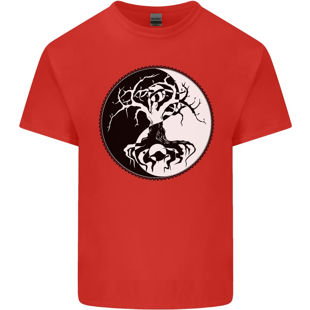 Yggdrasil Tree Unisexs Light Cotton TShirt