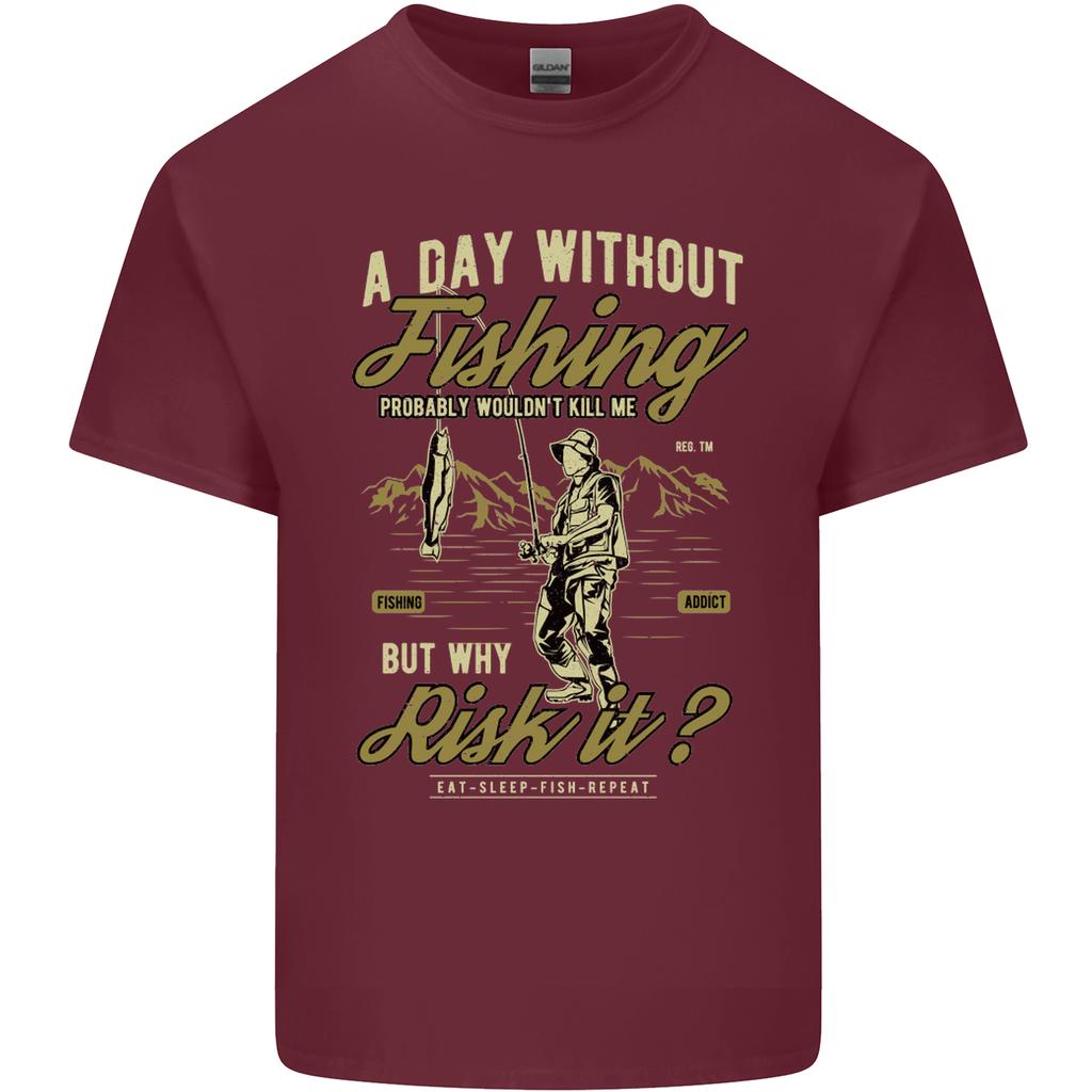 A Day Without Fishing Funny FisherUnisex Unisexs Light Cotton TShirt