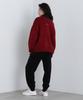 AVIREX HAND EMBROIDERY KNIT CARDIGAN women's F 100 red 783-4241601