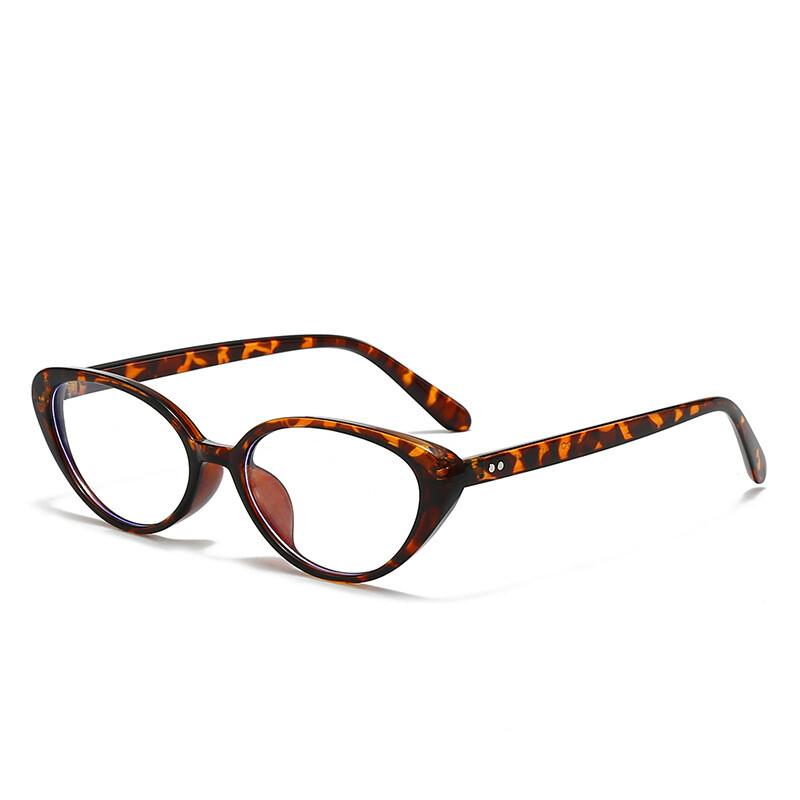 Retro Cat Eye Reading Glasses For Women Anti Blue Light Far Sight Eyewear Red Jelly Colors ComputerGames