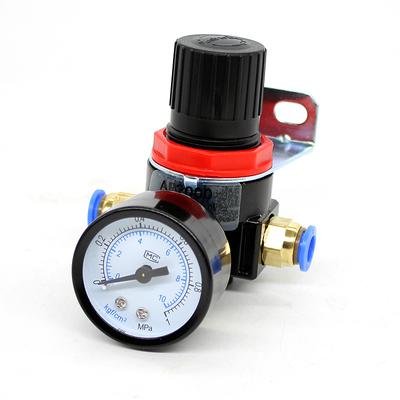 AR2000 02 G1/4'' Pressure Regulator Mini Air Ar2000 Relief Control Compressor Regulator Treatment Units Valve Gauge Fitting