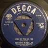 7inch Record KENNETH MCKELLAR  Song Of The Clyde  Its A Long Lo 45F11022 Decca 1958 UK CountryFolk Used