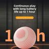 Electric Intelligent Cat Toy Silicone Automatic Ball Rolling Anti-Gnawing Jumping Pet Products Usb Recharge Pet Interactive Toy