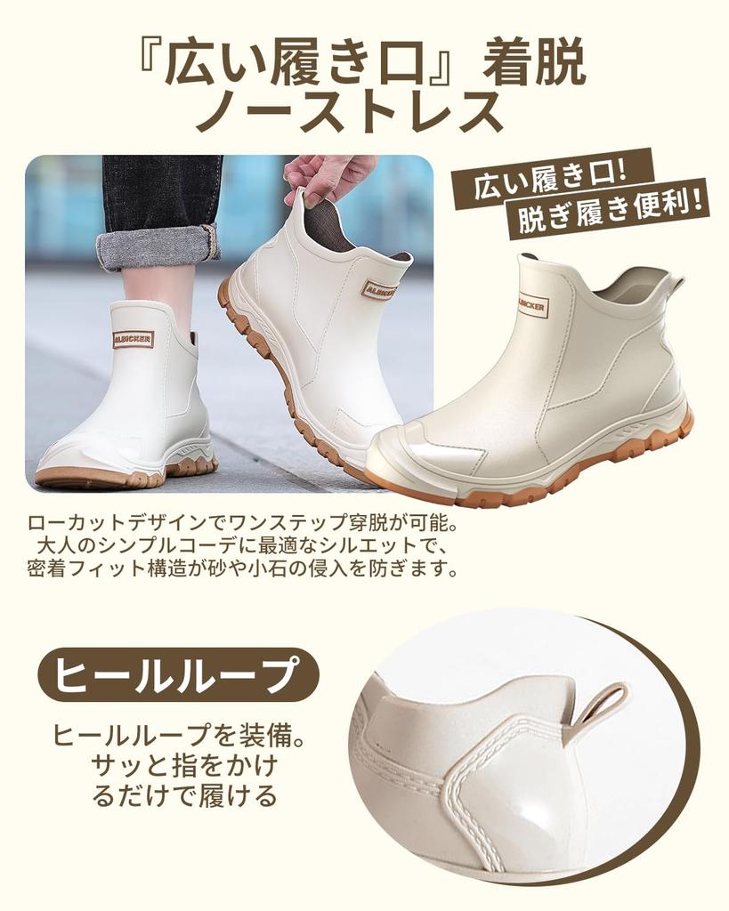 Koramaku Rain Shoes for Men and 2025 Short Rain Fully Easy to Suitable for Rain and Rainy Typhoon Farm Unisex Size Women, "Summer Arrival" Boots,