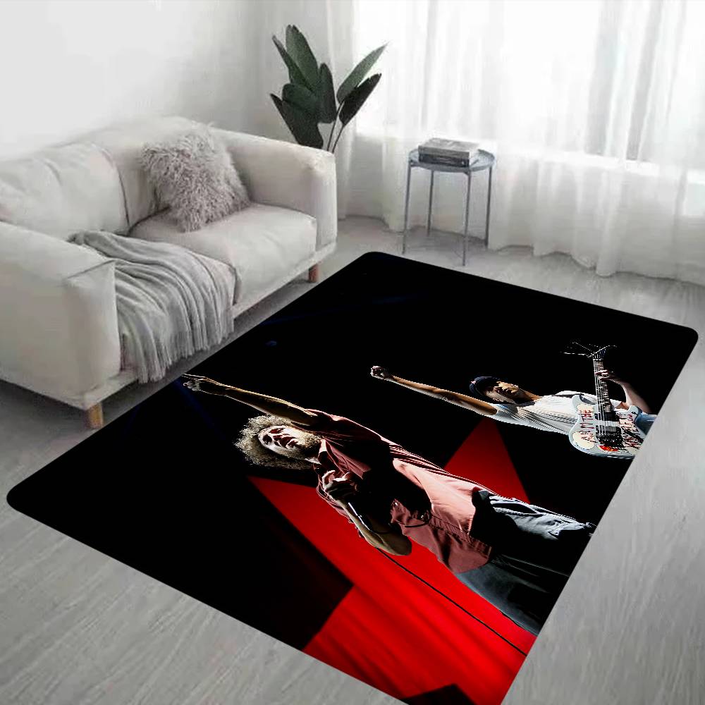 Rock Band Rage Against The Machine Room Mats Retro Multiple Choice Living Room Kitchen Rug Non-Slip Welcome Rug