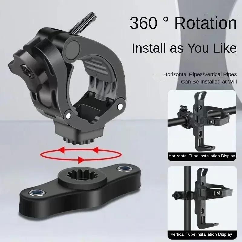 Motorcycle Water Cup Holder Universal Drink Holder Motorcycle Handlebar Bottle Holders Nylon Adjustable Bottle Holder
