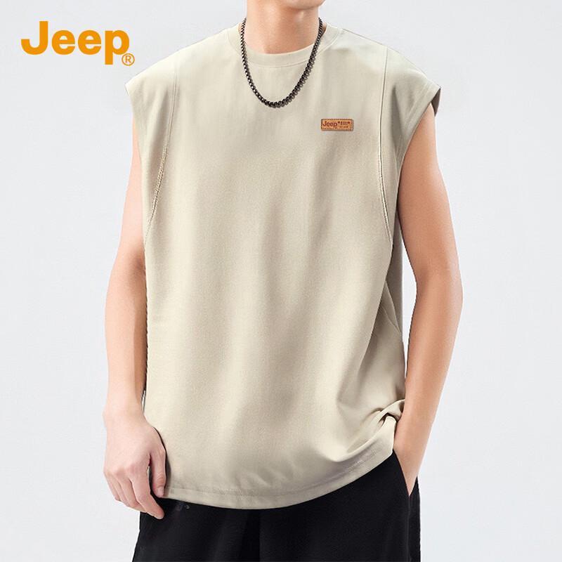 

Jeep Мужская спортивная майка без рукавов XL
