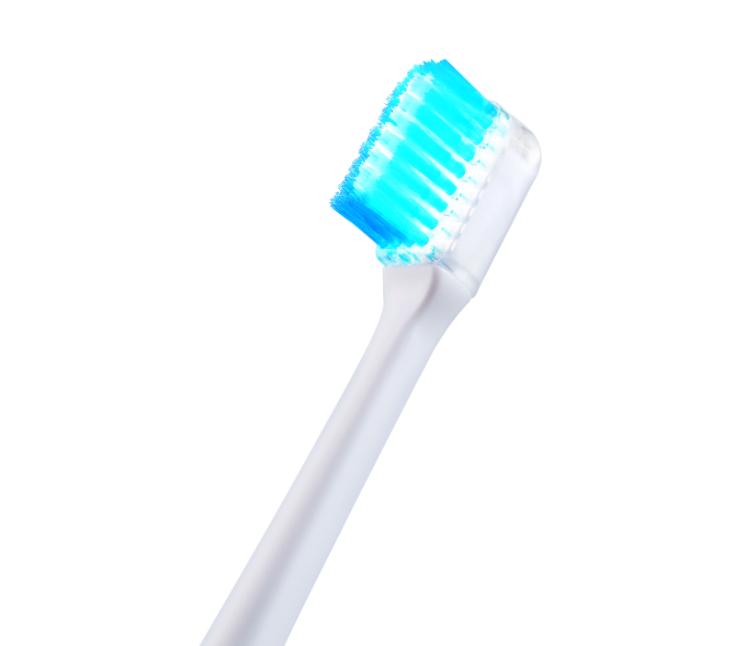 Blue LED 460-465nm Optical Toothbrush | Micro-Vibration Teeth Whitening, NOT Ultrasonic, IPX6 Waterproof | 2mins Timer|