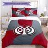 Mainz FC Printed 3PCS Bedding Set Breathable Duvet Cover with Pillowcases Decorative Bed Linen for Bedroom Home