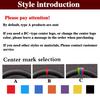 DIY Black Faux Leather Breathable Car Steering Wheel Cover For Volvo S40 2006-2012 V50 2005-2011 Car Accessories