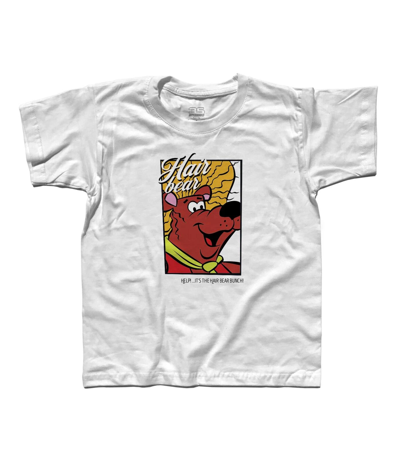 Kids T-shirt NAPO BEAR CAPO Hair Bear Bunch O Bear Hair Hard Hair- 140