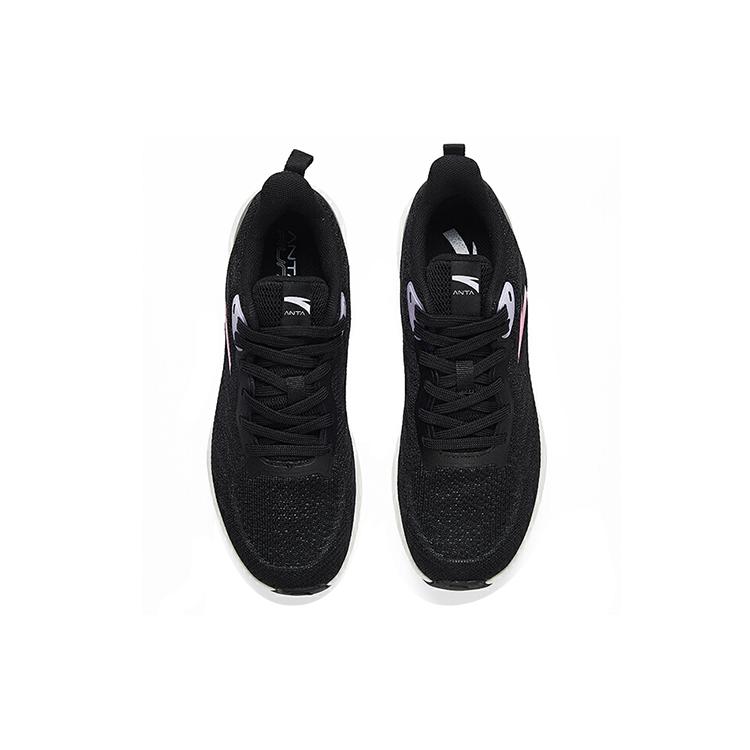 Anta Running Collection Low Top Running Shoes Women's Black White Pink 122035521-4