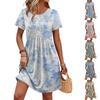 Dresses For Women Short Sleeve O Neck Casual Dresses Waist Maternity Dress With Pockets