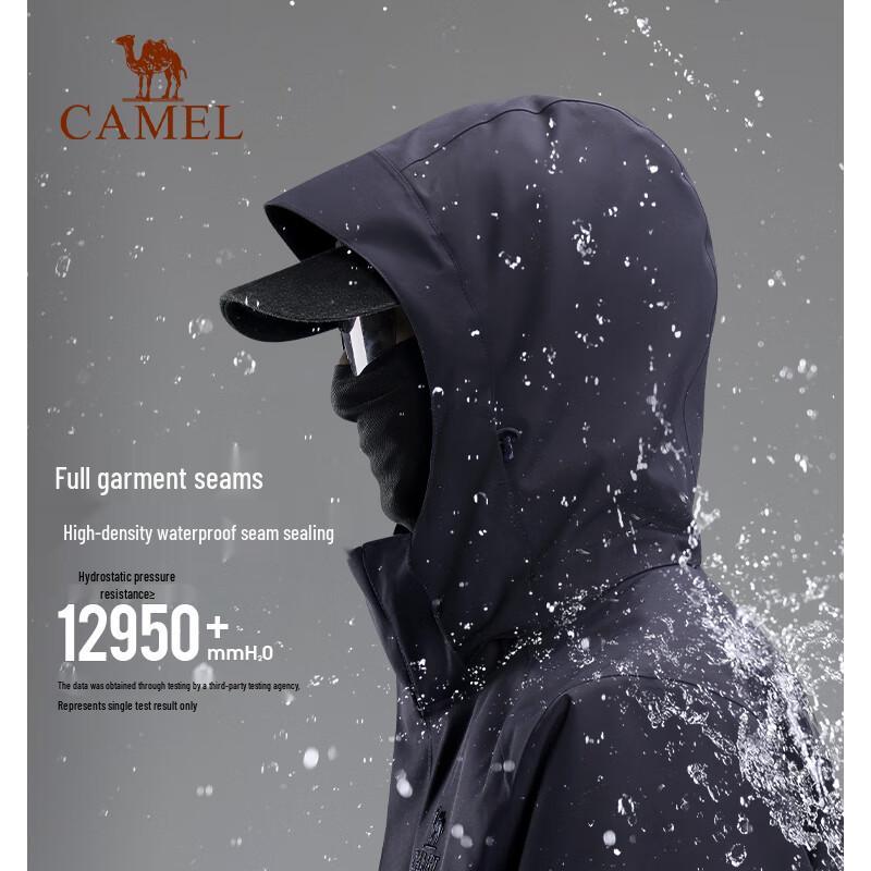 CAMEL 2025 3-in-1 Waterproof Windbreaker Jacket