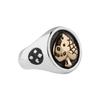 Anonymous Artisan Trump Card Suit Ring - Spade