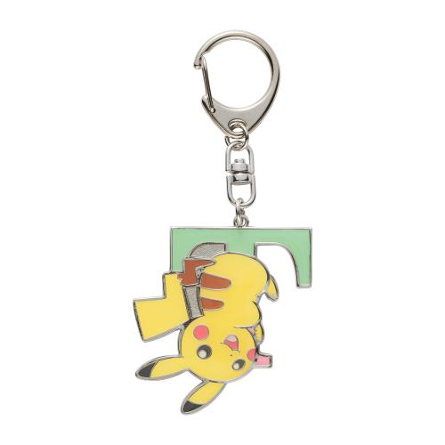 [Pokemon] Pokemon Center Alphabet  T  Pikachu Keychain