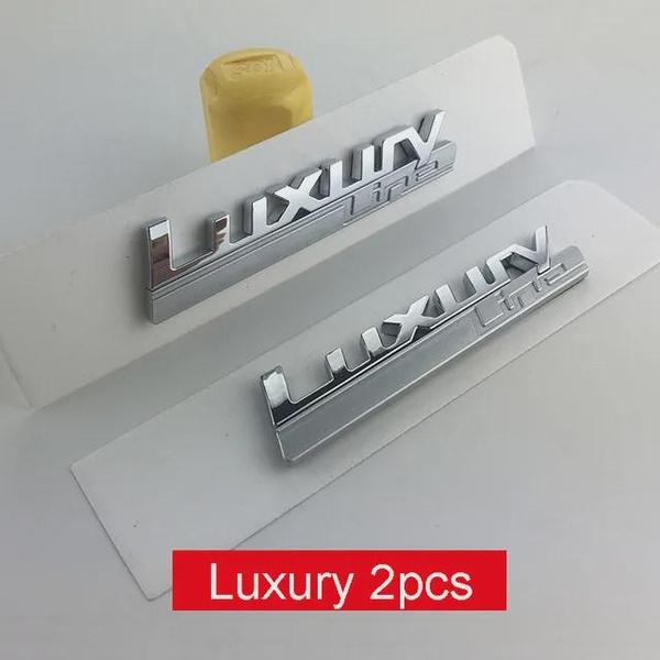 

Новая роскошная эмблема Sport Line Fender для 730 740 750 750Li, боковой логотип, Стайлинг автомобиля, ремонт, обновление, наклейка, хромированная и матовая Sport 2pcs