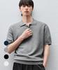 DRAW FIT Anderson Cotton Polo Half Knit [4 Colors]
