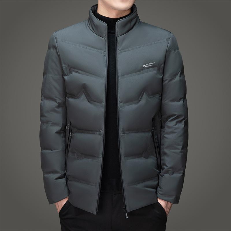 White Duck Down Light Down Jacket Autumn and Winter Men's Short Trendy Down Jacket Cold-proof and Warm Down Jacket