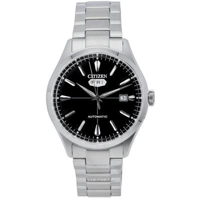 C7 Series Stainless Steel Black Dial Automatic NH8391-51E Pánské hodinky