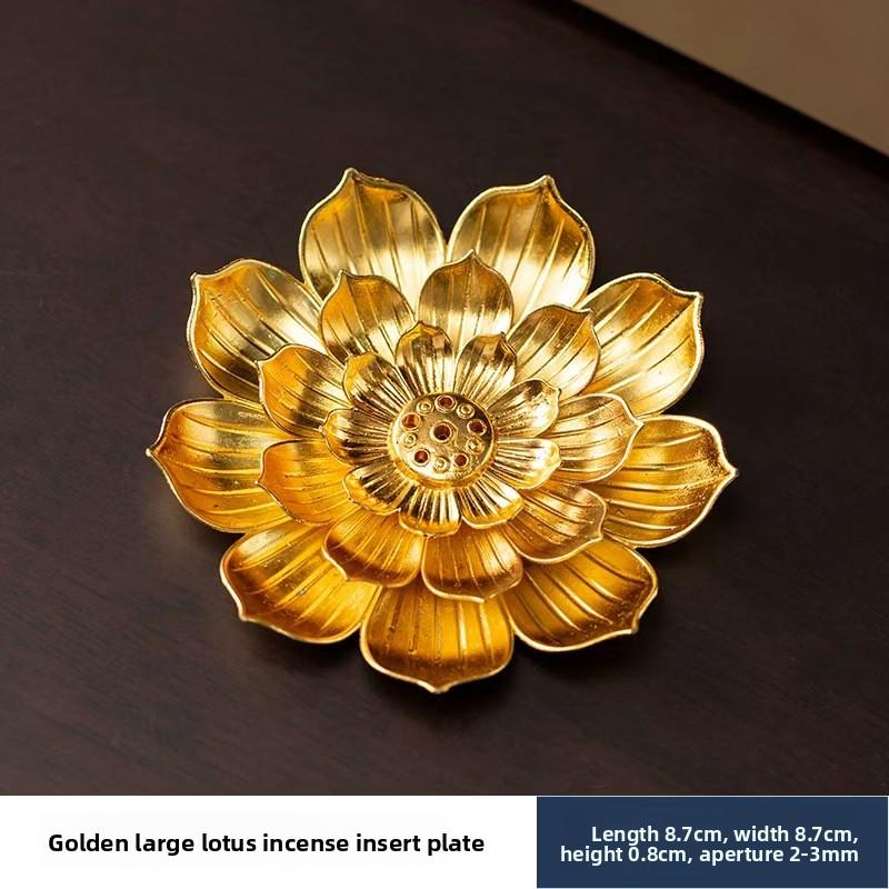 Lotus Incense Holder Multifunctional Incense Holder Incense Gourd Incense Holder Incense Holder Alloy Incense Holder 7