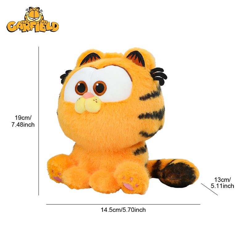 Cute Cartoon Orange Cat And Dog Plush Toy Set Soft Stuffed Animals Dolls Gifts For Kids