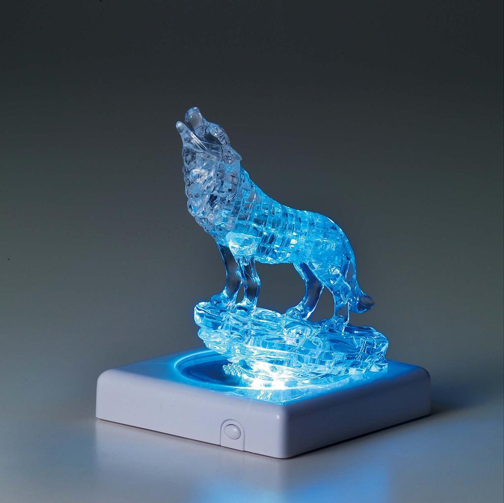 37-piece Crystal Puzzle Silver Wolf