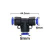 Outdoor Misting Cooling System Garden Irrigation Watering 8mm Brass Atomizer Nozzles Connector Kit for Patio Greenhouse