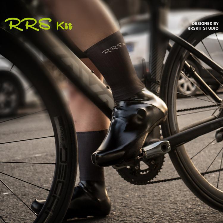 RRSKIT Windproof & Rainproof Cycling Shoe Covers – Breathable, High Elastic Fit for Mountain & Road Biking