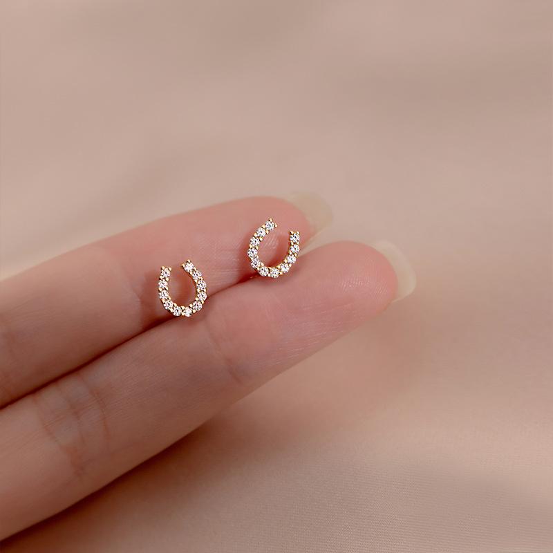 Fashion Earrings For Women Mini Candy Sweet Hypoallergenic Stud Ear Girls Minimalist Gold Color Flower Piercing Jewelry Gifts