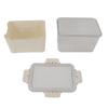 Fridge Food Storage Container PET Easy To Clean Sealed Food Preservation Box for Kitchen