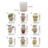 Cartoon Rabbits Silicone Molds Crafts Ornament Plasters Mold Handmade Scented Candle Mould Home Decorations Tool