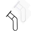 Outdoor Steps Handrails 1-3 Step Exterior Porch Stair U Shaped Wall Mount Safety Grab Bars for Elder