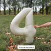 Large Milk White Number Balloons (32/40 inch) – Ideal for Kids' Birthday Parties and Outdoor Photo Props
