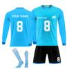 Personalised Shirts Kit Mens Girls With Name Number Custom Football Jerseys For Boys Training Suit