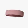 Unisex Quick-Dry Knitted Yoga Headband - Wide Sweatband for Fitness & Running