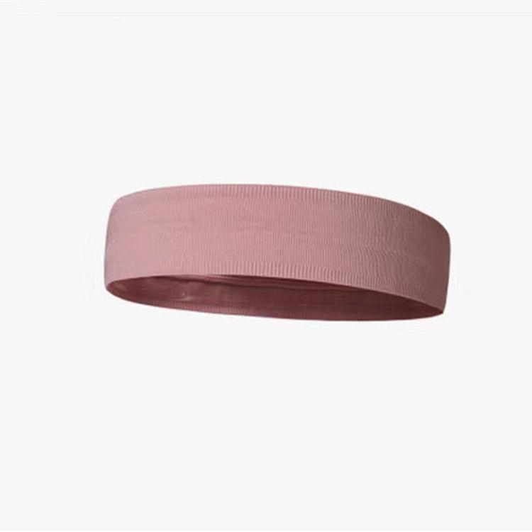 Unisex Quick-Dry Knitted Yoga Headband - Wide Sweatband for Fitness & Running