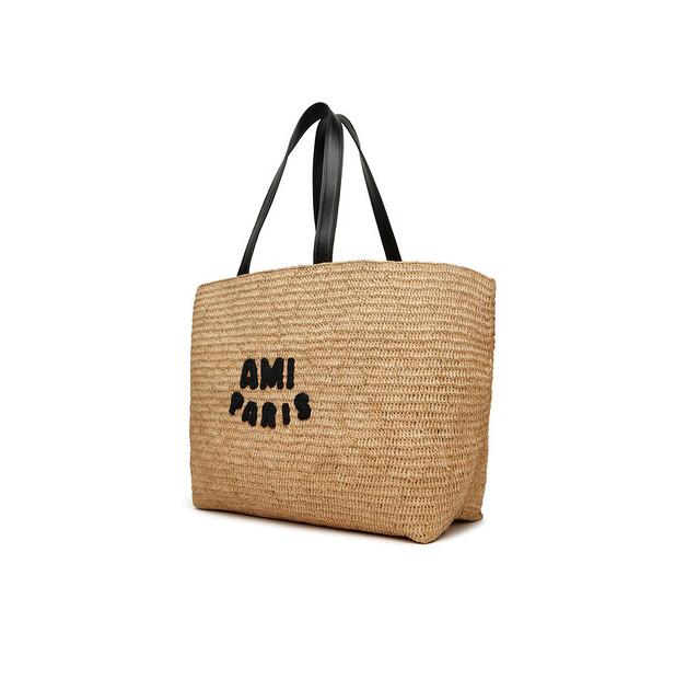 Сумочка AMI PARIS ULL033.AW0077 бежевый