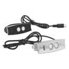 Electric Recliner Controller USB Charging LED Backlit 5 Pin Electric Sofa Hand Control Switch for Electric Lift Chair