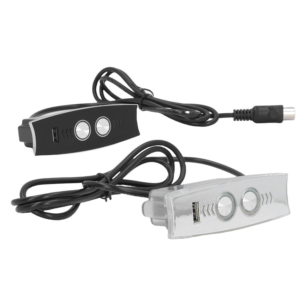 Electric Recliner Controller USB Charging LED Backlit 5 Pin Electric Sofa Hand Control Switch for Electric Lift Chair