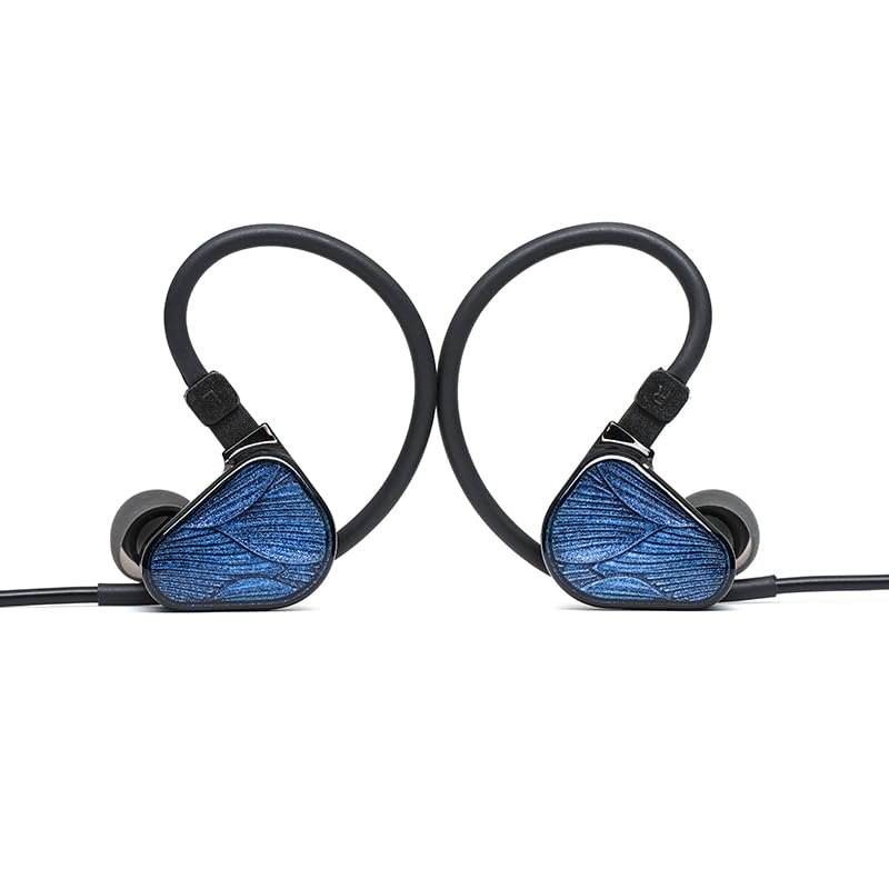TRUTHEAR X Crinacle Zero:BLUE2 Dual Dynamic Driver In-Ear Headphones with Detachable Cable (3.5mm + Mic Cable)
