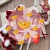 New Lace Bowknot Hair Clips For Girls Sweet Versatile Stylish New Year Ponytail Hairpin Red Velvet Korean Kids Princess Headwear