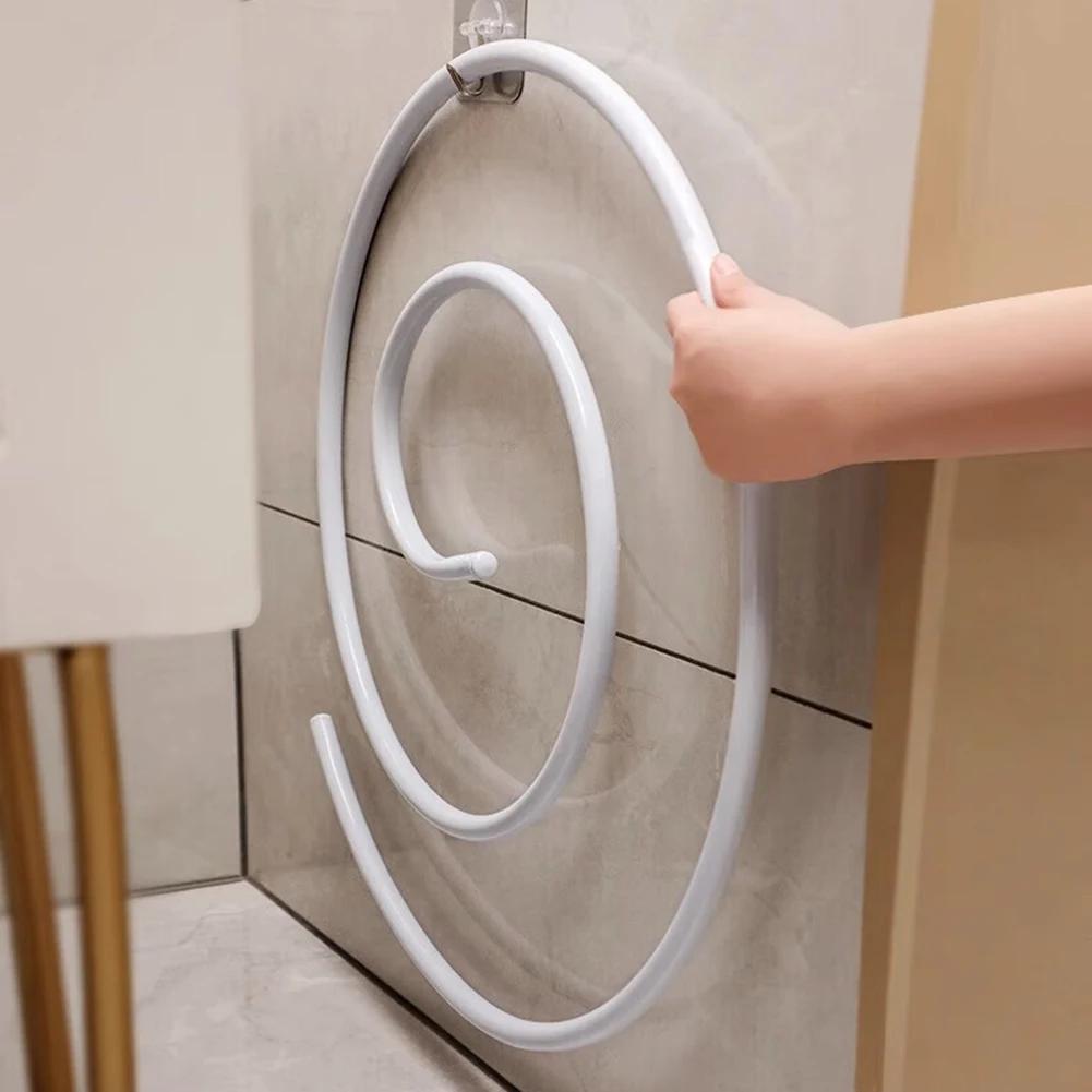 Folding Clothes Hanger Spiral Clothes Hanger Sheet Drying Rack Balcony Home Large Round Rotating Hanging Sheet Quilt Cover