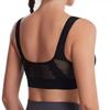 Mesh Openwork Breathable Sports Bra Plus Size Yoga Running Bra